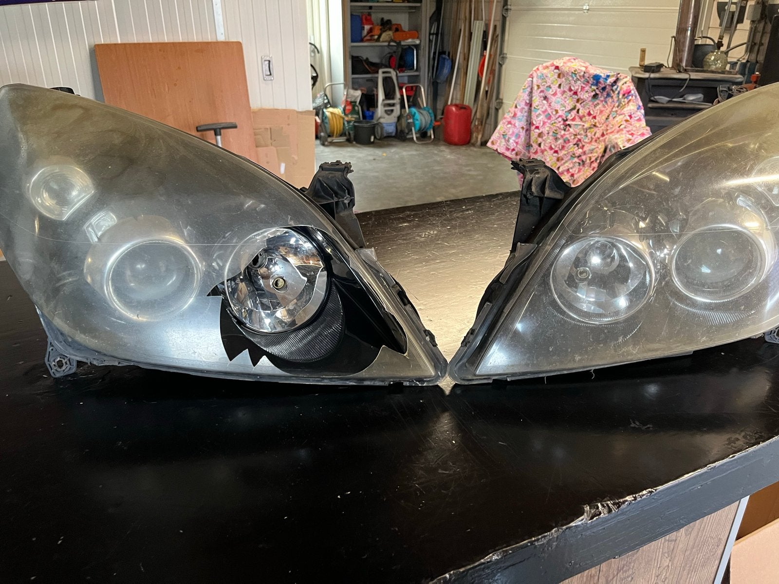 Koplampen Opel Vectra C GTS - Set (Gebruikt), Ophalen of Verzenden, Gebruikt, Opel