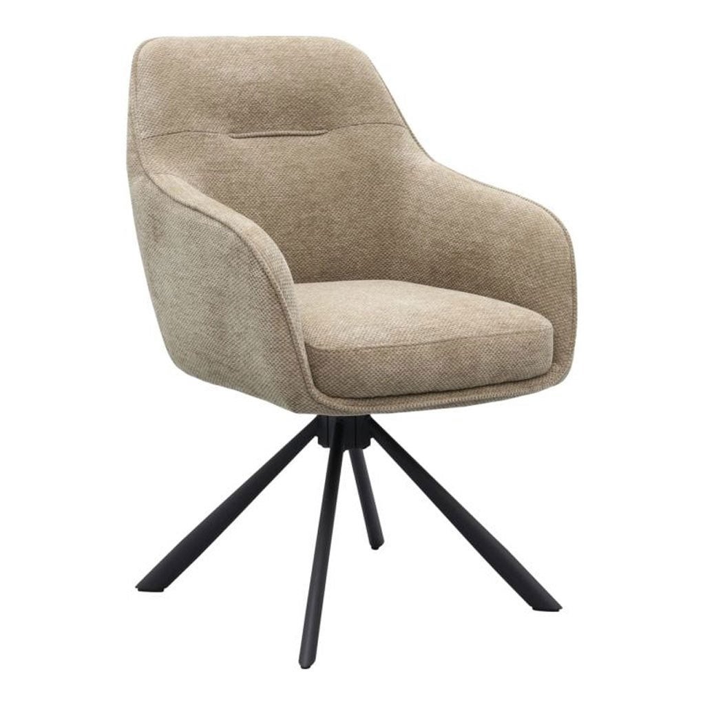 Armstoel Avola Taupe, Twee, Overige kleuren, Verzenden, Nieuw