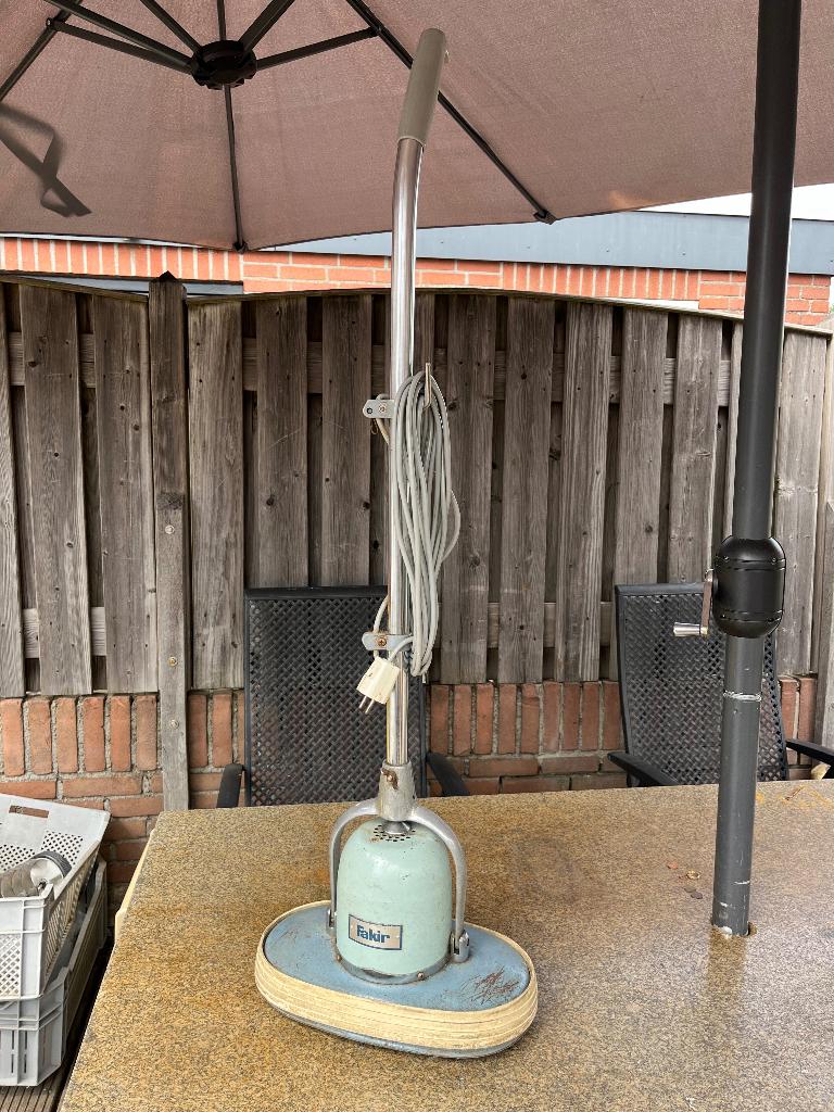 Vintage Fakir2 boenmachine, polijstmachine, schrobmachine, Ophalen of Verzenden, Overige typen