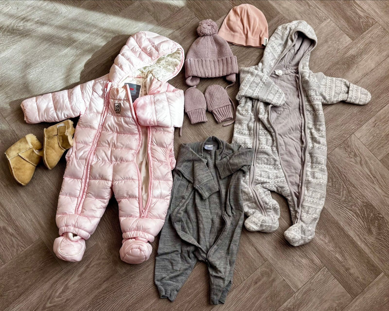 Winterpakket babykleding maat 62/68 – 6 items, Kinderen en Baby's, Ophalen of Verzenden, Gebruikt, Maat 68