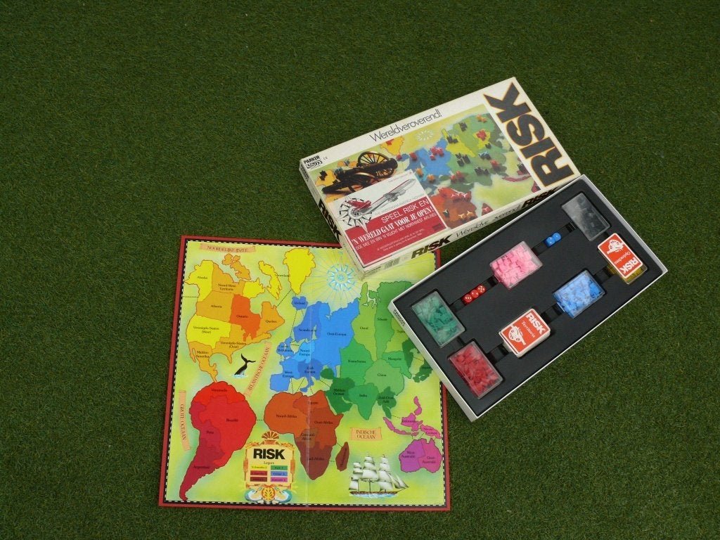 Risk spel Parker, Ophalen of Verzenden, Zo goed als nieuw