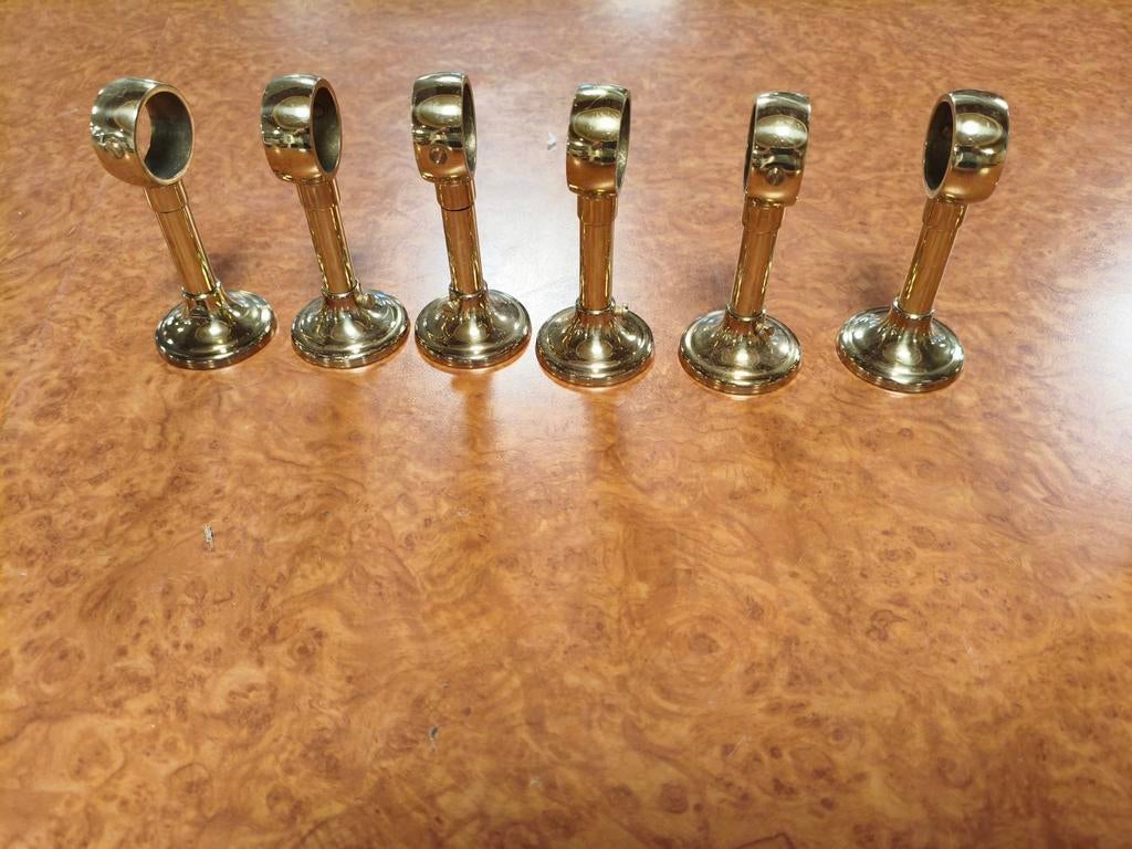 Steunen roede messing, Ophalen