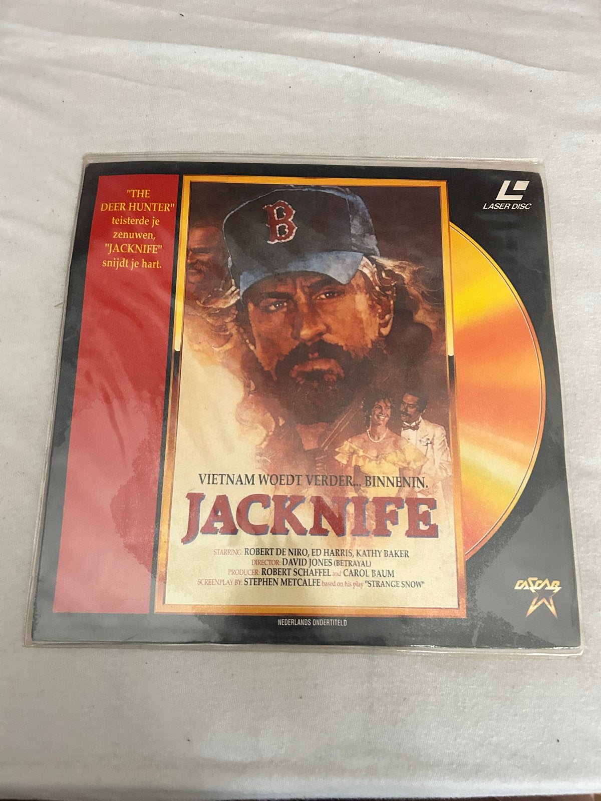 Laserdisc Jacknife - Nog ongeopend in plastic, Vanaf 16 jaar, Ophalen of Verzenden, Nieuw in verpakking, Nederlands