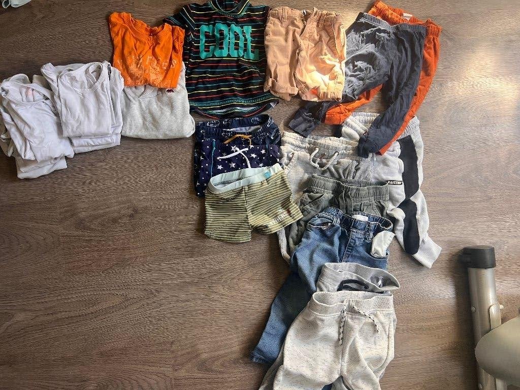 Tas met kleding maat 86/92, Kinderen en Baby's, Babykleding | Maat 86, Ophalen, Gebruikt, Jongetje