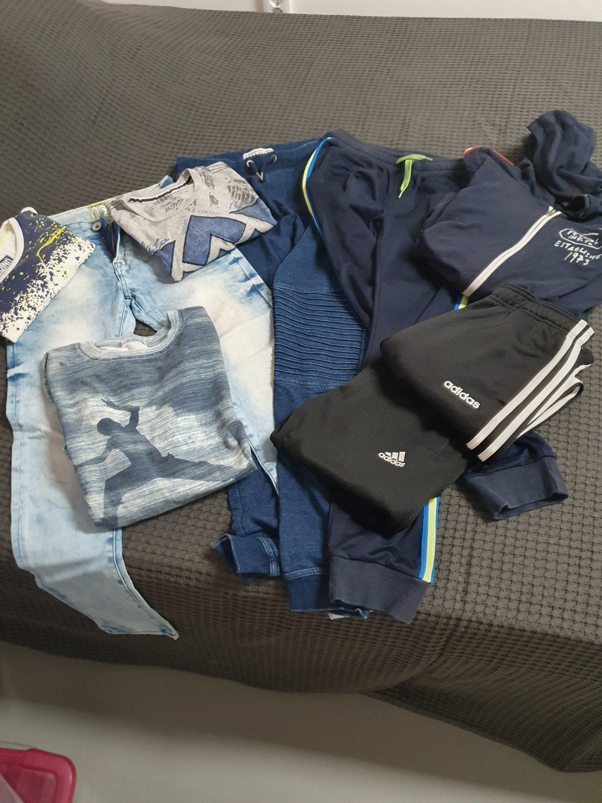 Jongenskleding pakket maat 146/152, Gebruikt, Ophalen of Verzenden, Setje, Vingino
