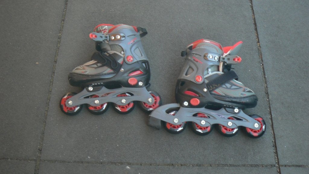 kinderskates, Verstelbaar, Kinderen, Zo goed als nieuw, Inline skates 4 wielen