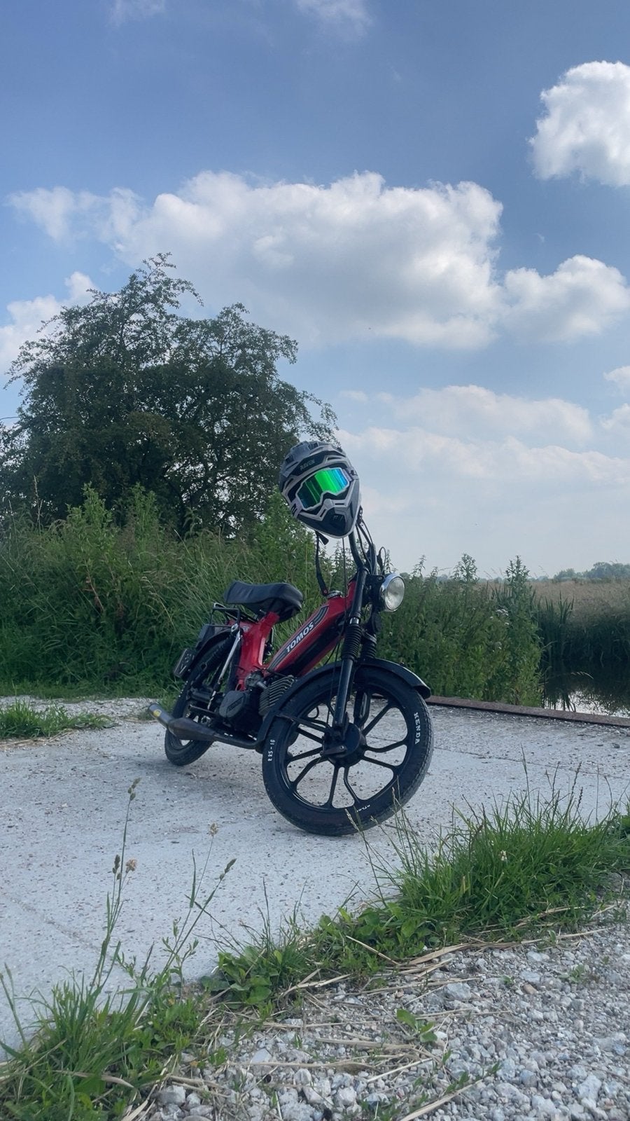 Tomos A35 70cc met Homoet uitlaat en nieuwe onderdelen, Fietsen en Brommers, Brommers | Tomos, Ophalen, Gebruikt, Maximaal 45 km/u