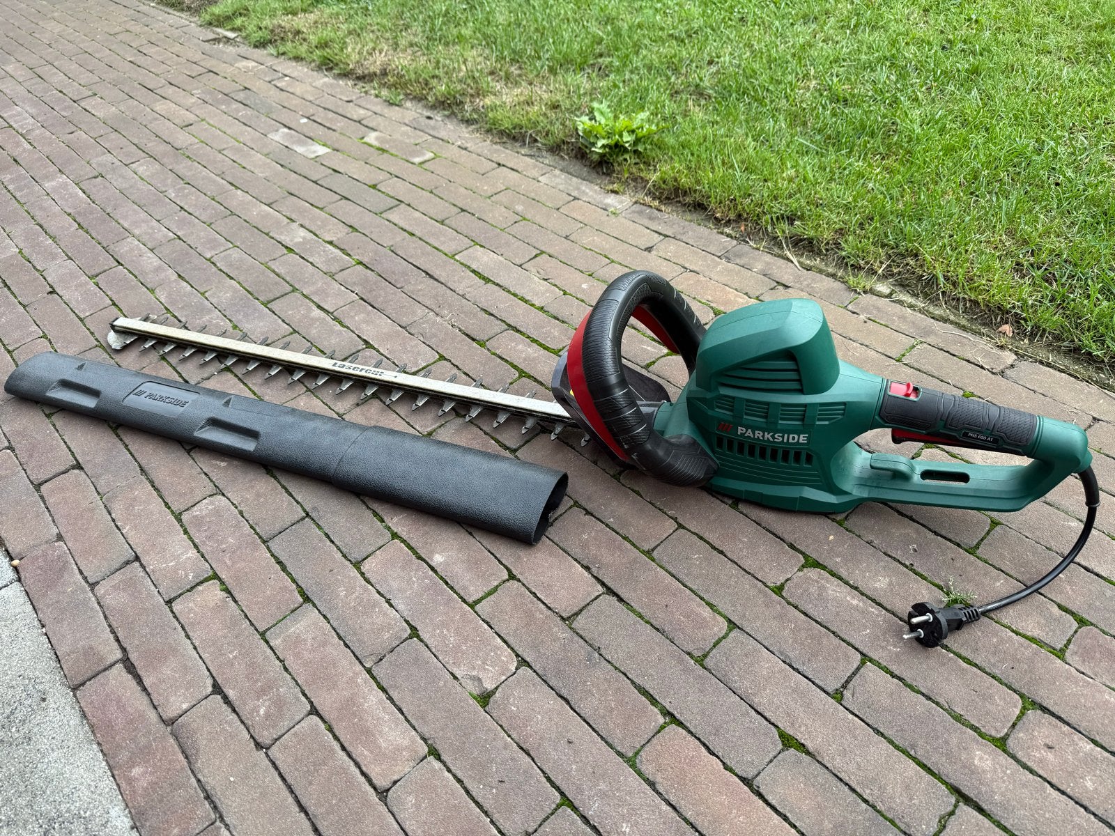 Parkside PHS 650 A1 heggenschaar 650W 70cm blad, Ophalen, Gebruikt, Elektrisch