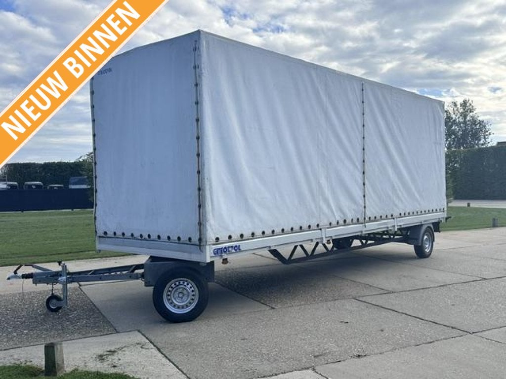 Schamelwagen Volume 7,5x2,3 meter Grote aanhanger