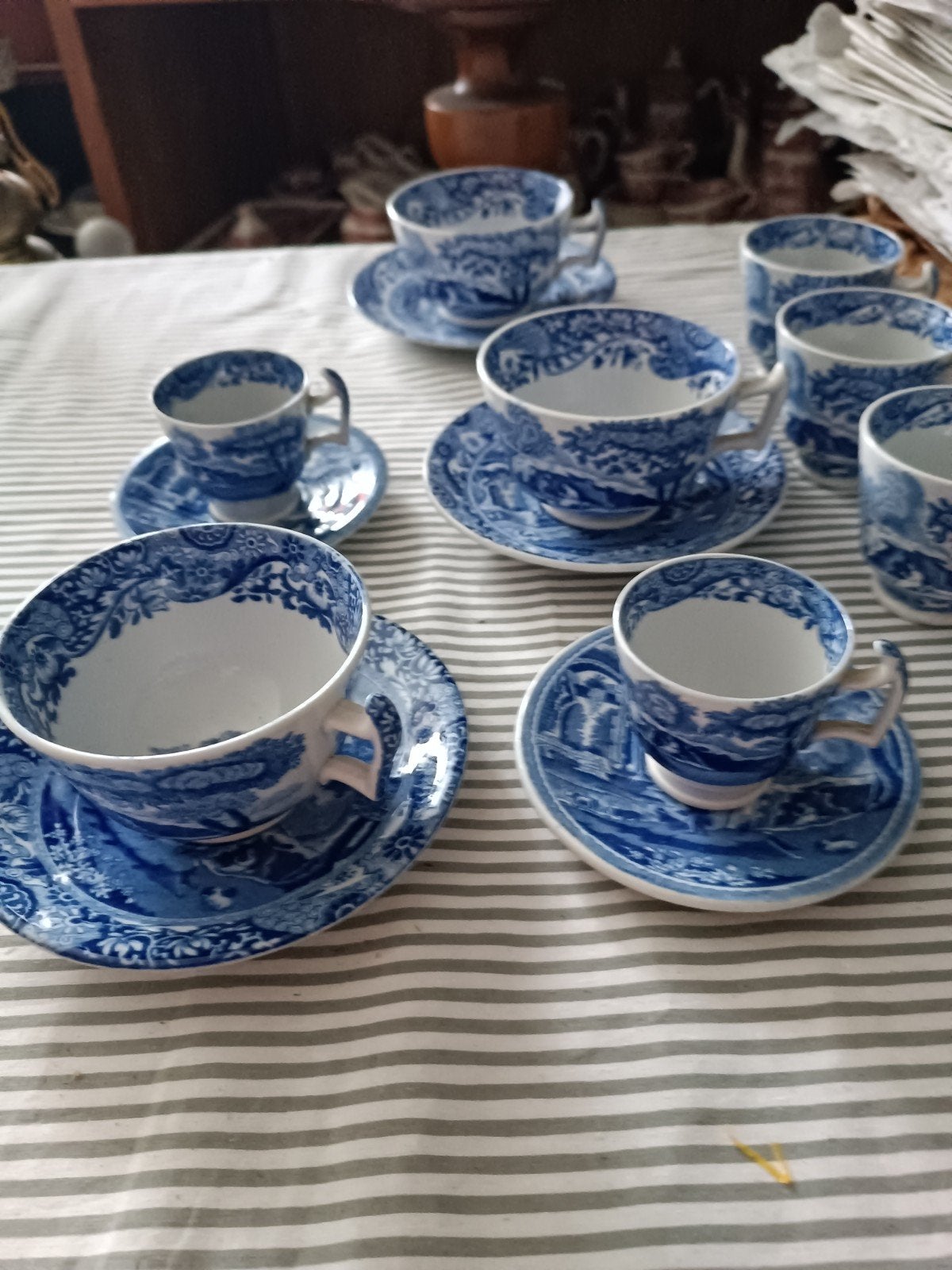 Copeland SPODE Blue Italian kopjes, Antiek en Kunst, Ophalen of Verzenden