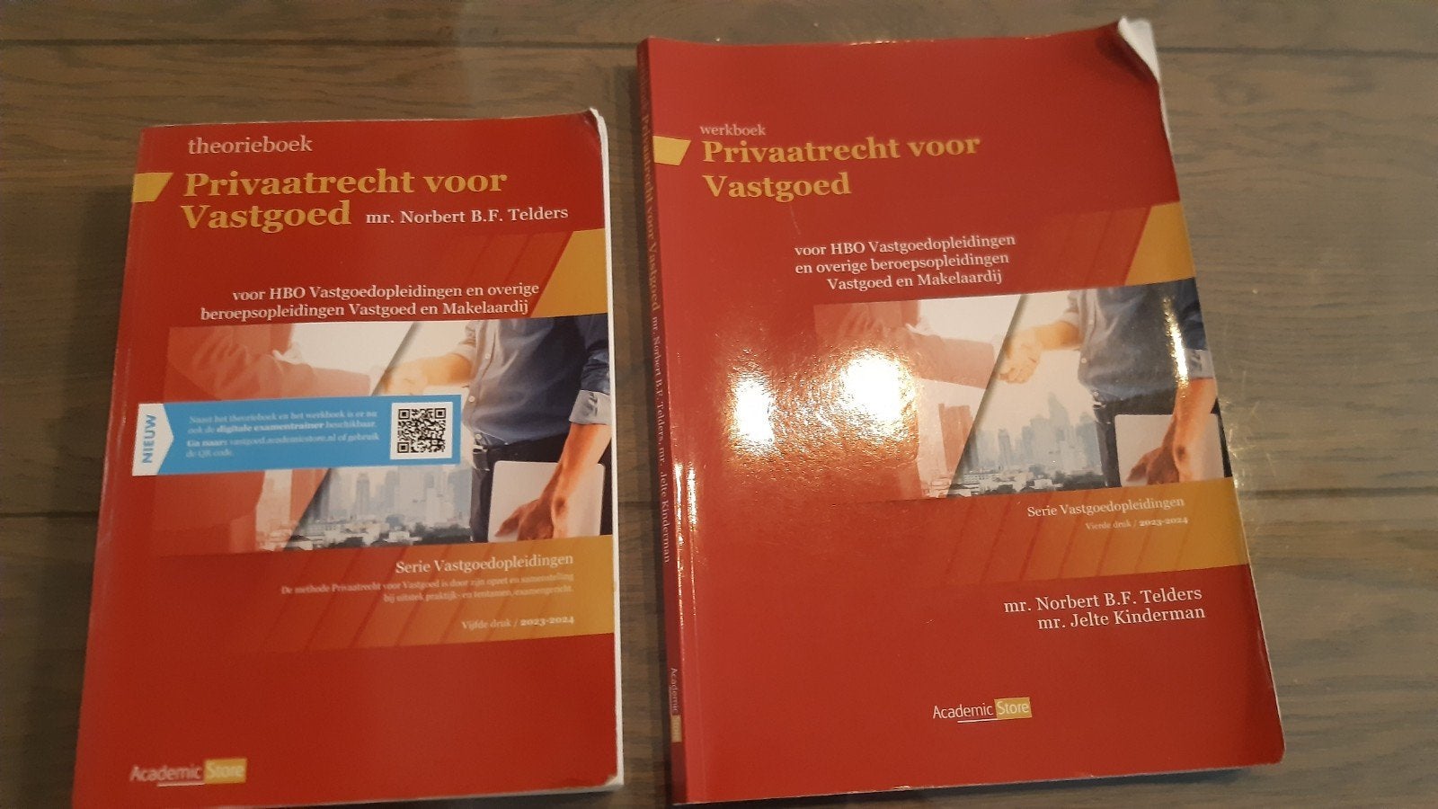 Privaatrecht voor Vastgoed - Werkboek & Theorieboek, Gelezen, Gamma, Mr. Norbert B.F. Telders, mr. Jelte Kinderman, HBO