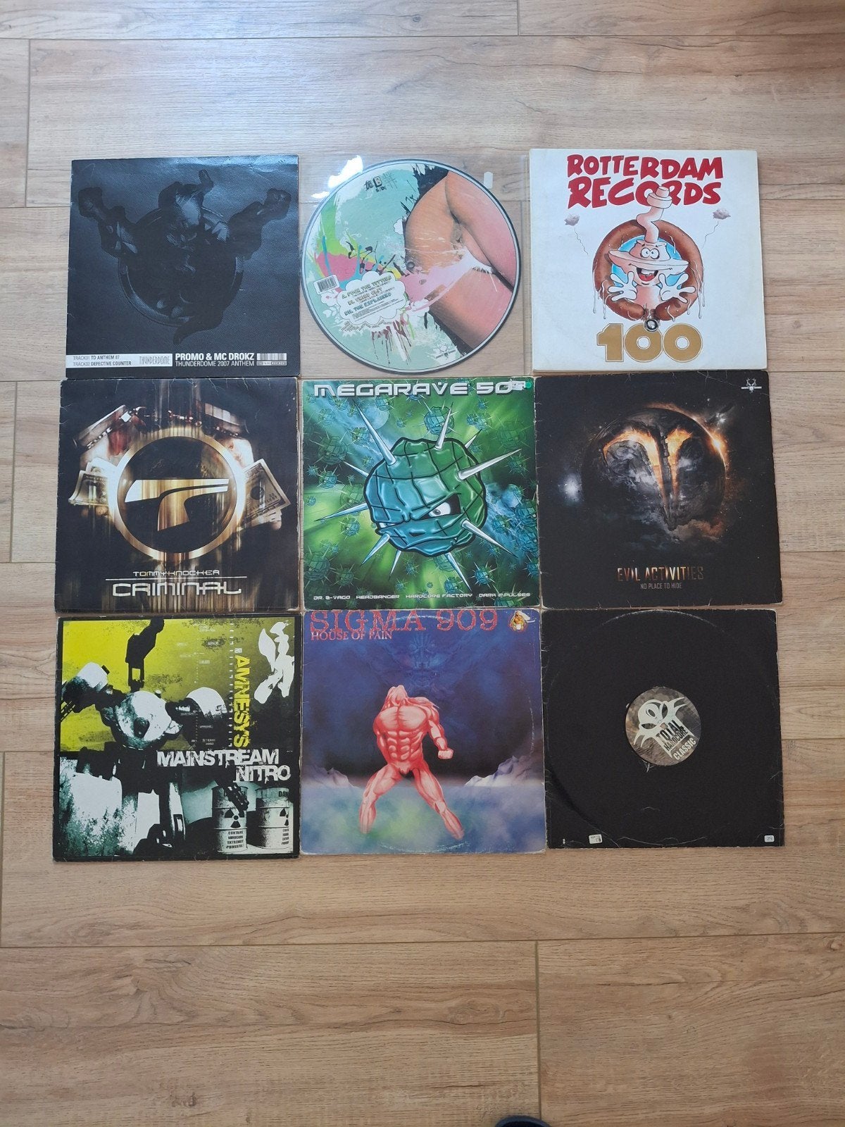 Hardcore gabber vinyl, Ophalen of Verzenden, Gebruikt, 12 inch