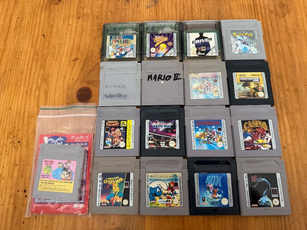 Nintendo Gameboy Games, Spelcomputers en Games, Ophalen, Gebruikt, Overige genres, 1 speler