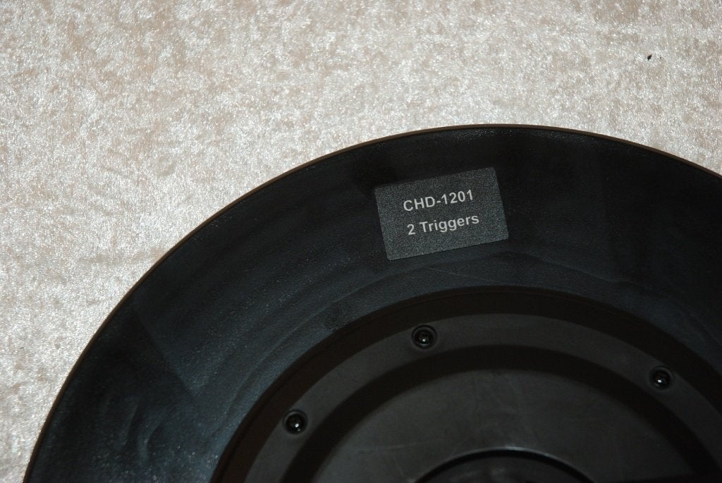 Cymbalpad dual zone   <26261410>, Gebruikt, ., Drums of Percussie, Ophalen of Verzenden