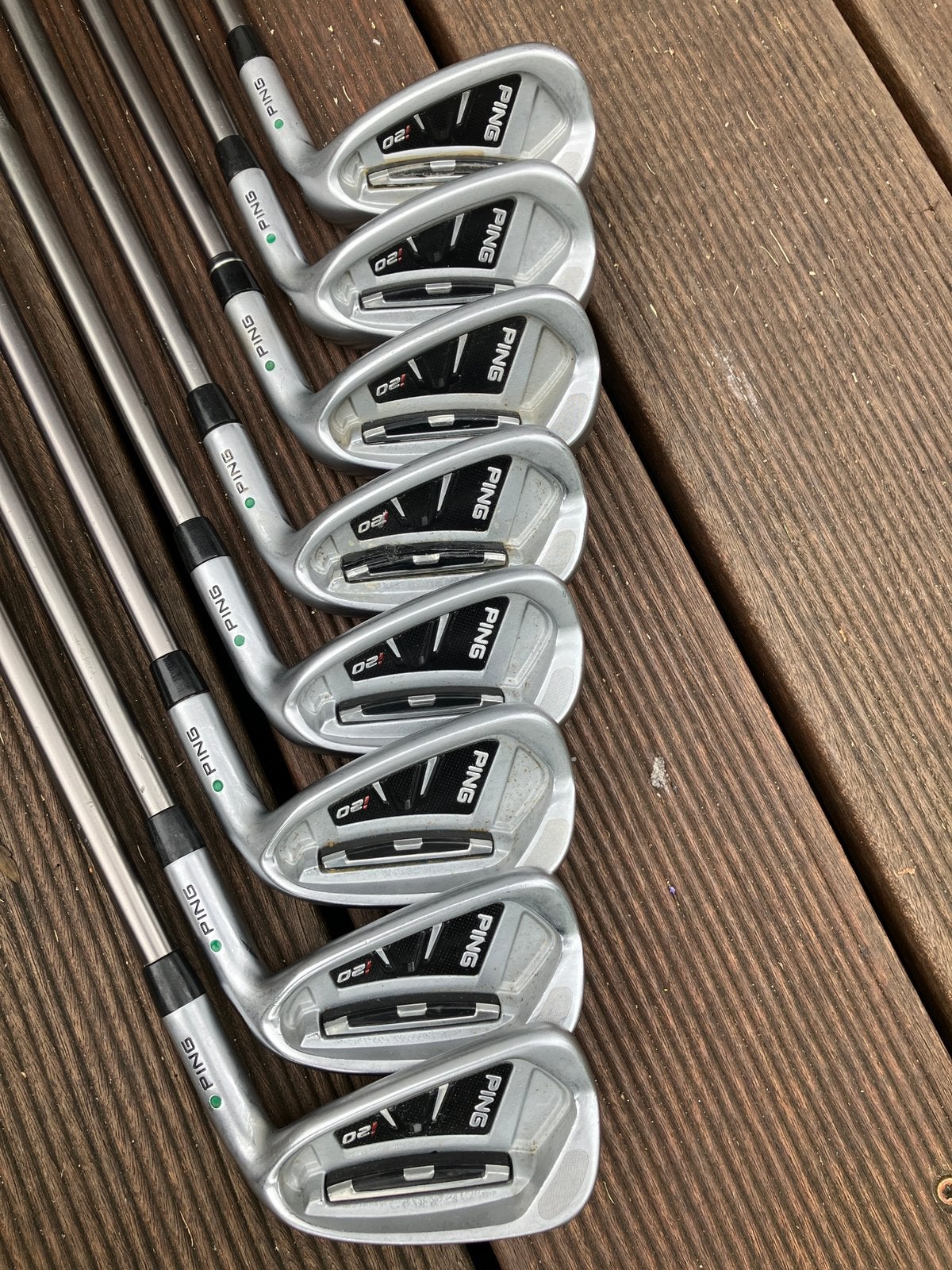 Ping i20 ijzer set inclusief alle wedges, 8 clubs, Sport en Fitness, Golf, Ophalen, Gebruikt, Set, Ping
