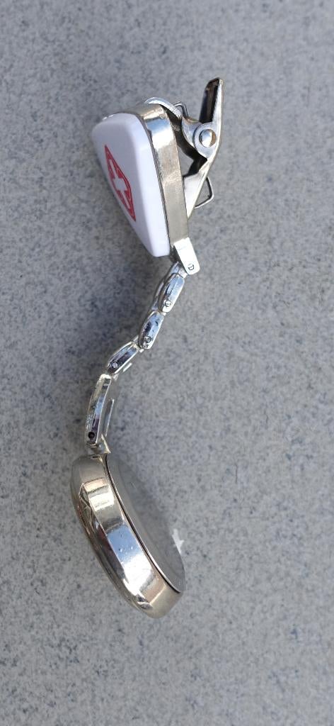 verplegers / verpleegsters horloge met zak clip - ongebruikt, Ophalen of Verzenden, Nieuw