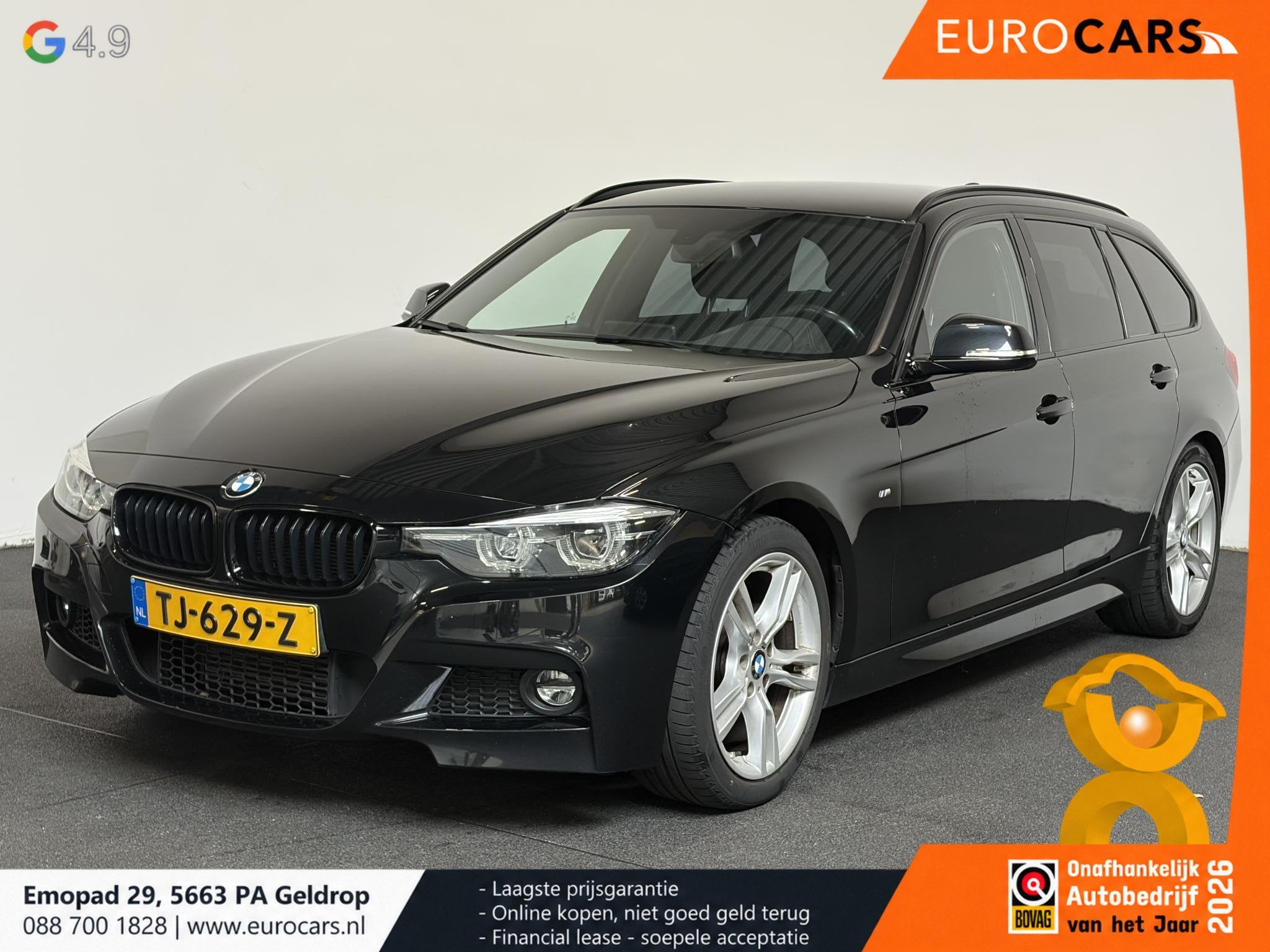 BMW 3-serie Touring 318i M Sport Edition Navigatie Climate c, Automaat, Gebruikt, Euro 6, 1465 kg