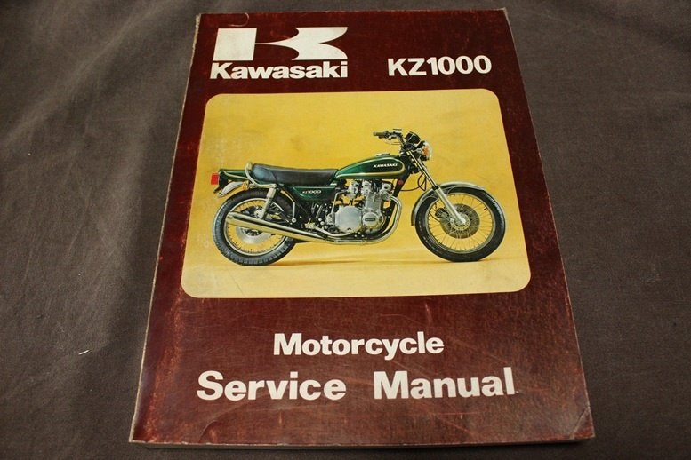 Kawasaki KZ1000 1978-1980 motorcycle service manual Z1000, Ophalen of Verzenden, Kawasaki