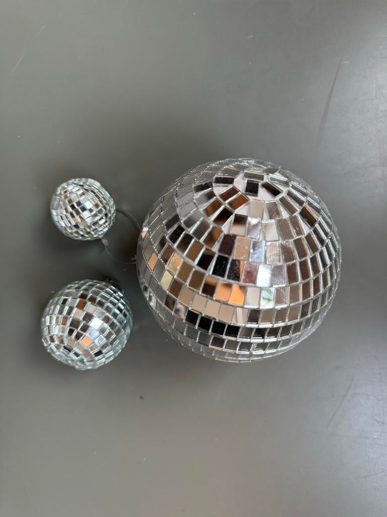 Discoballenset 3, 4 en 10 cm, Muziek en Instrumenten, Licht en Laser, Ophalen of Verzenden, Gebruikt, Discobol, Kleur