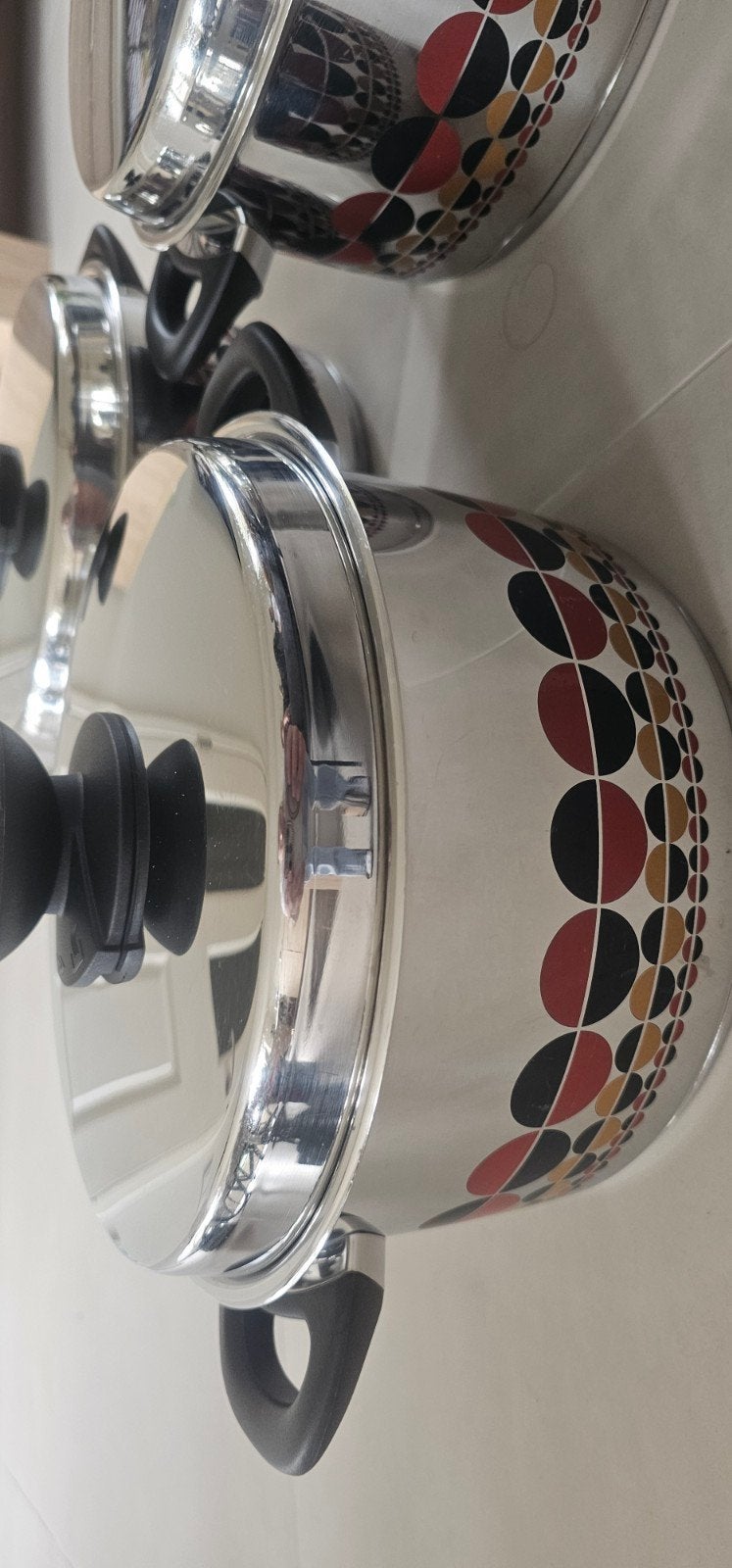 Fissler pannenset - 3 prachtige pannen, Ophalen, Gebruikt, Pannenset, Fissler