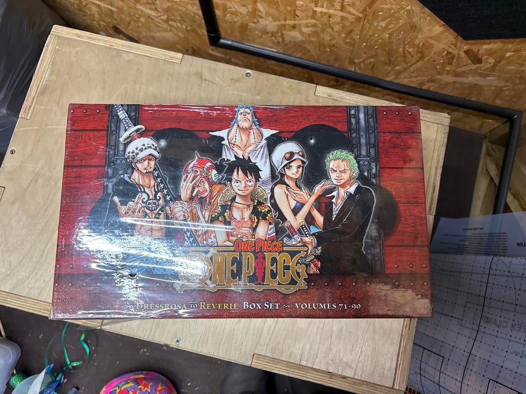 One Piece Box Set 4: Dressrosa to Reverie (Volumes 71-90) NI, Boeken, Complete serie of reeks, Ophalen of Verzenden, Zo goed als nieuw