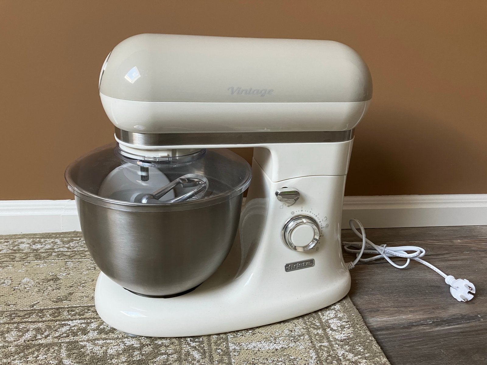 Ariete Keukenmachine Retro Stijl - Zo Goed als Nieuw, Witgoed en Apparatuur, 4 liter of meer, Ophalen, Zo goed als nieuw, 3 snelheden of meer