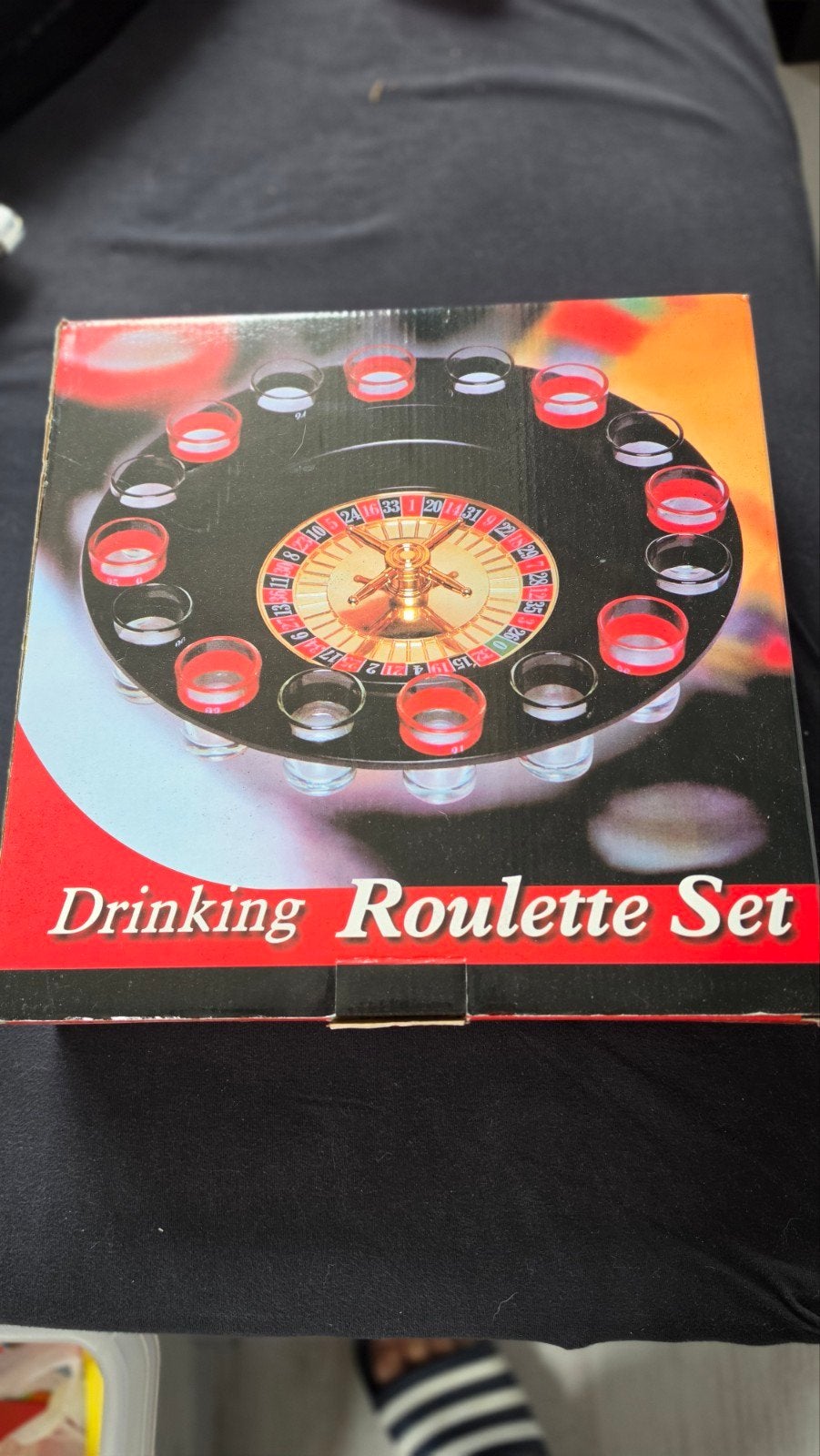Drinking Roulette Set - Feestspel met Shotglaasjes, Een of twee spelers, Ophalen of Verzenden, Nieuw