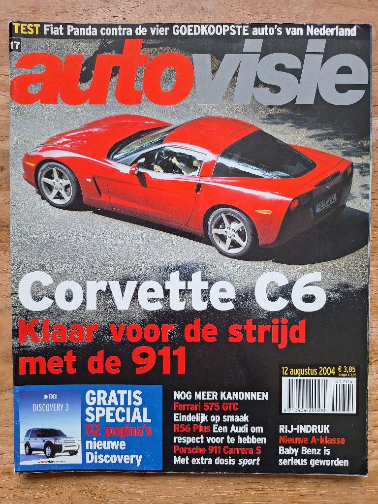 Autovisie 17 2004 zie foto 2 voor inhoudsopgave, Gelezen, Algemeen, Ophalen of Verzenden, Autovisie