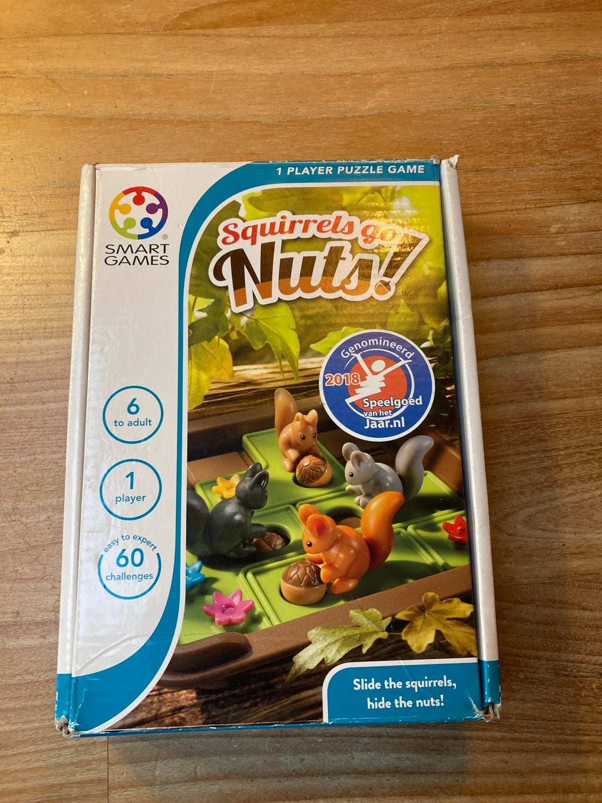 SmartGames Squirrels Go Nuts! Puzzelspel, Een of twee spelers, Ophalen of Verzenden, Gebruikt