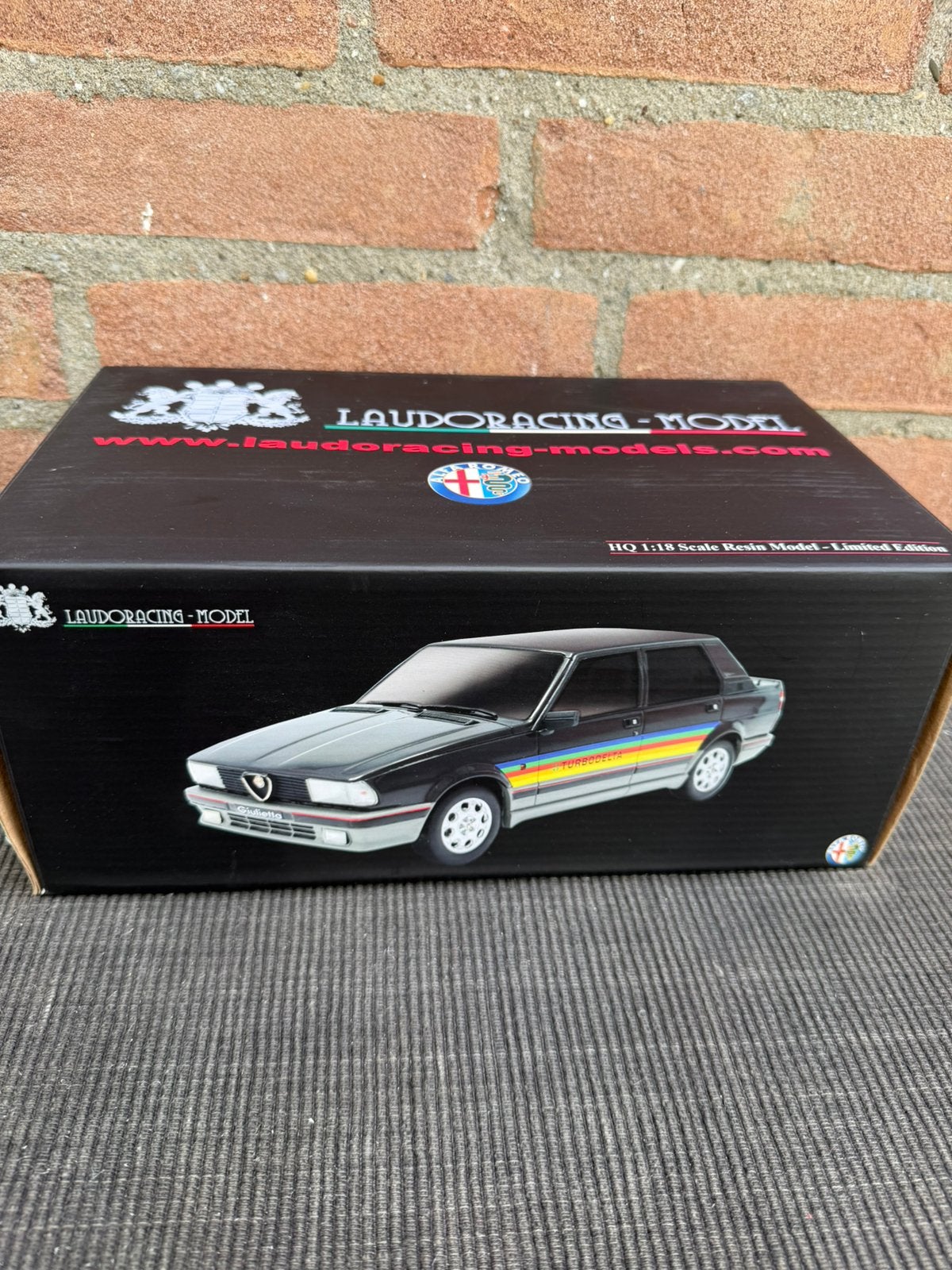 1:18 Laudoracing LM094C Alfa Giulietta Turbodelta **RARE**, Ophalen of Verzenden, Nieuw, Overige merken