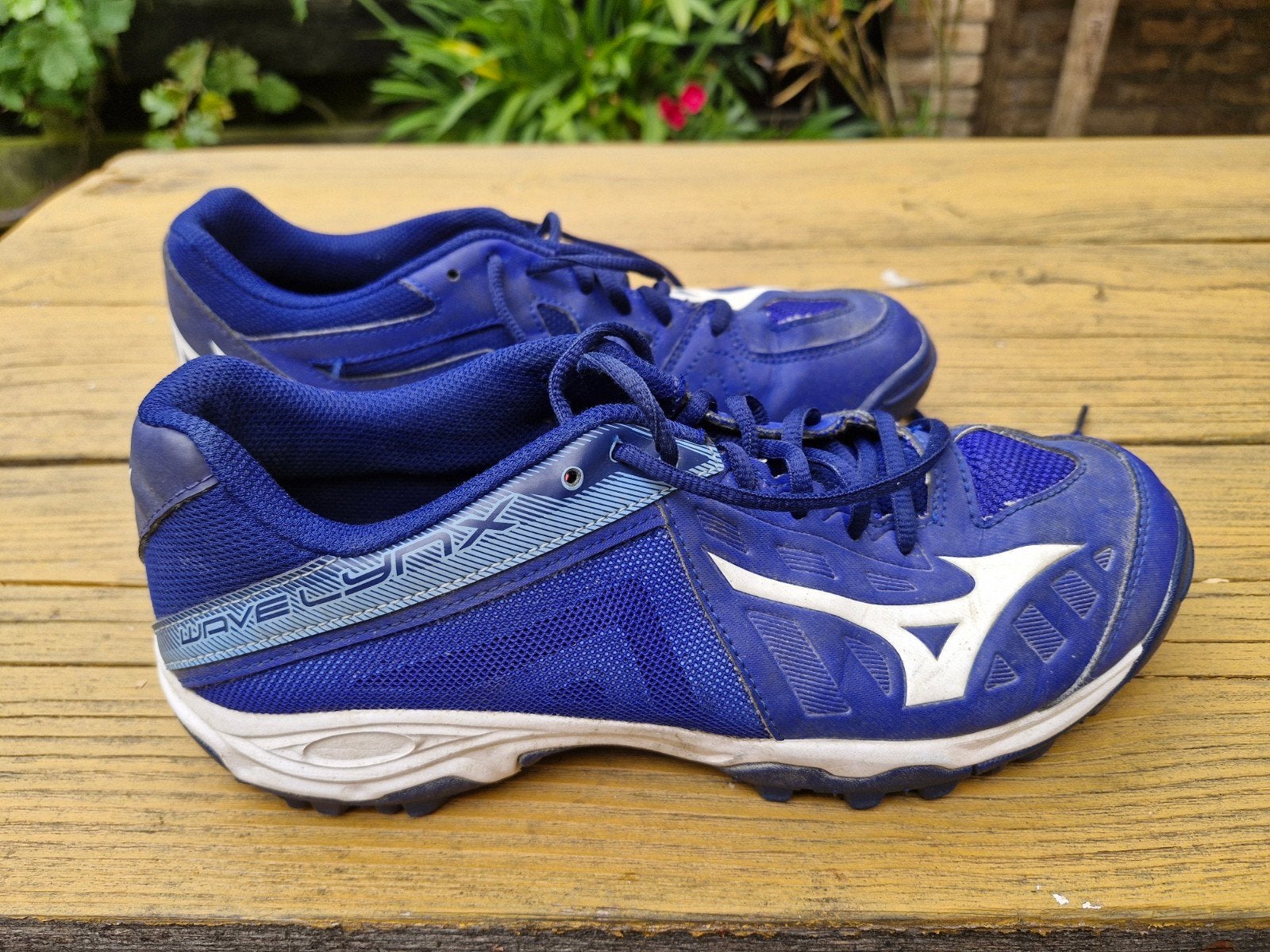 Mizuno Wave Lynx sportschoenen - Maat 40, Maat 38/40 (M), Blauw, Overige typen, Ophalen of Verzenden
