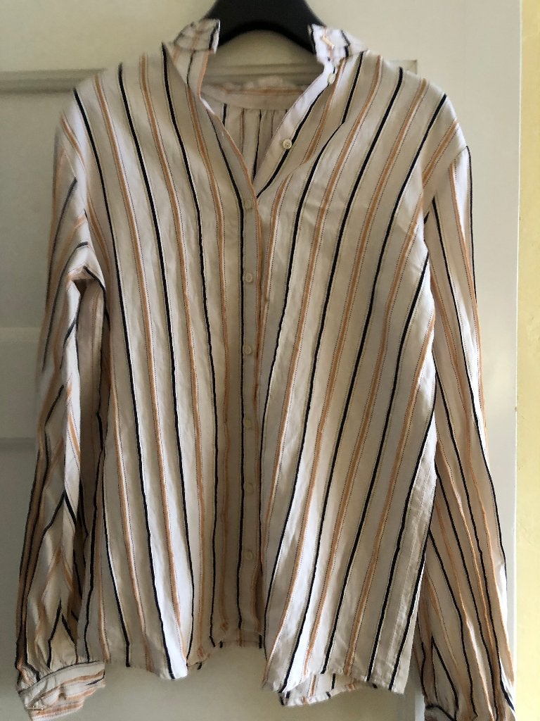 gestreepte blouse / top Sessun vnl viscose Fr mt S /XS, Overige kleuren, Verzenden, Sessun, Zo goed als nieuw