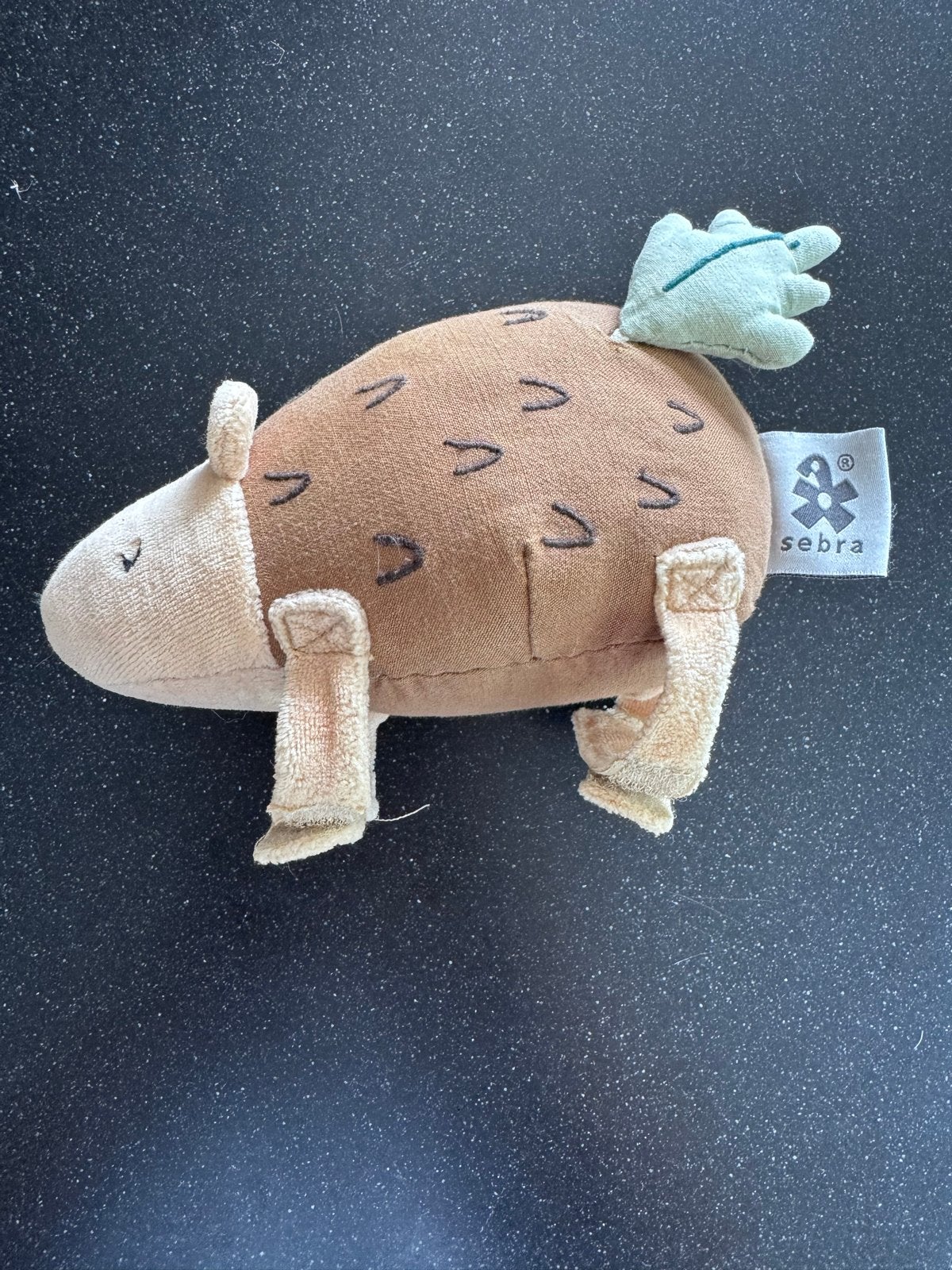 Muziekdoosje voor aan wiegje - Sebra egel, Ophalen of Verzenden, Zo goed als nieuw, Overige typen, Met geluid