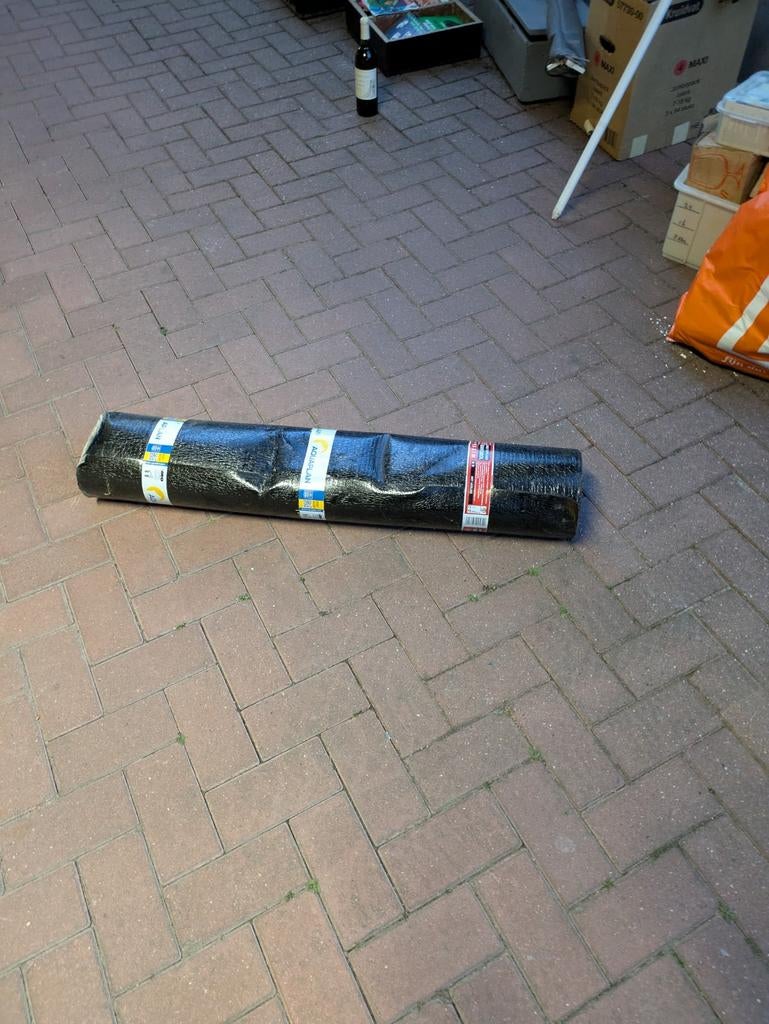 Aqua planRoofing 3 rollen dakleer, 7 m² totaal, nieuw, Doe-het-zelf en Verbouw, Dakpannen en Dakbedekking, Overige materialen