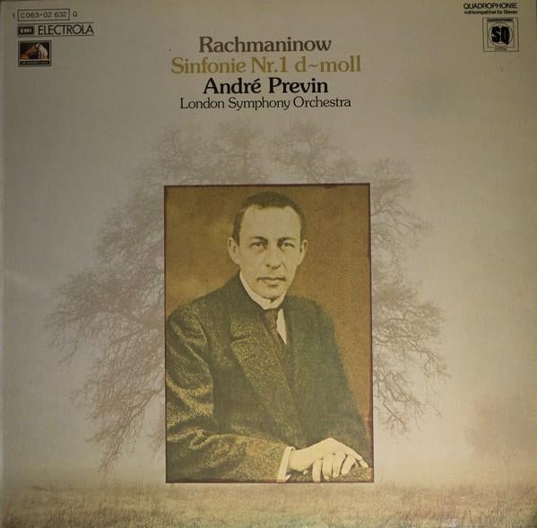 LP - Rachmaninow - Sinfonie Nr. 1 d-moll - Quadrophonie, Kamermuziek, Inclusief binnenhoes, Ophalen of Verzenden, Zo goed als nieuw