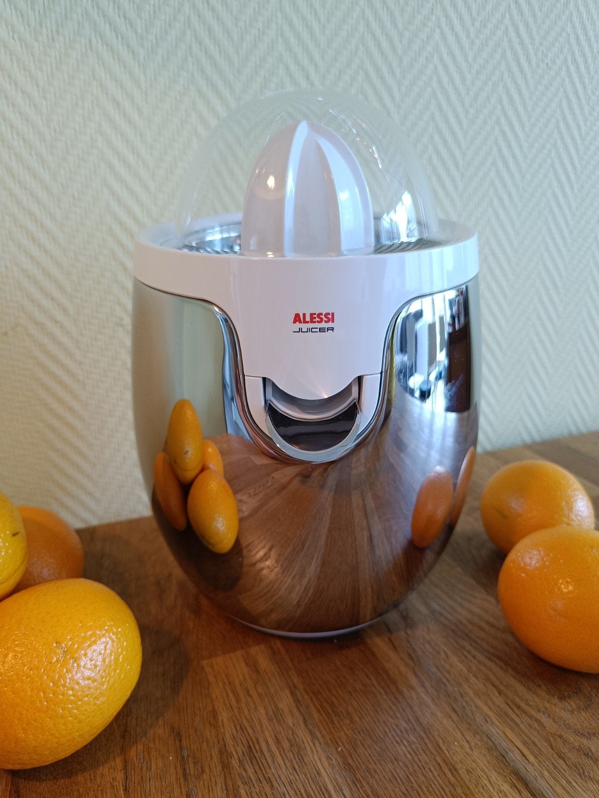 Alessi Citruspers, Witgoed en Apparatuur, Juicers, Zo goed als nieuw, Citruspers, Ophalen of Verzenden