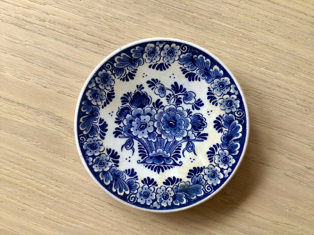 Delfts blauw bordje, Ophalen
