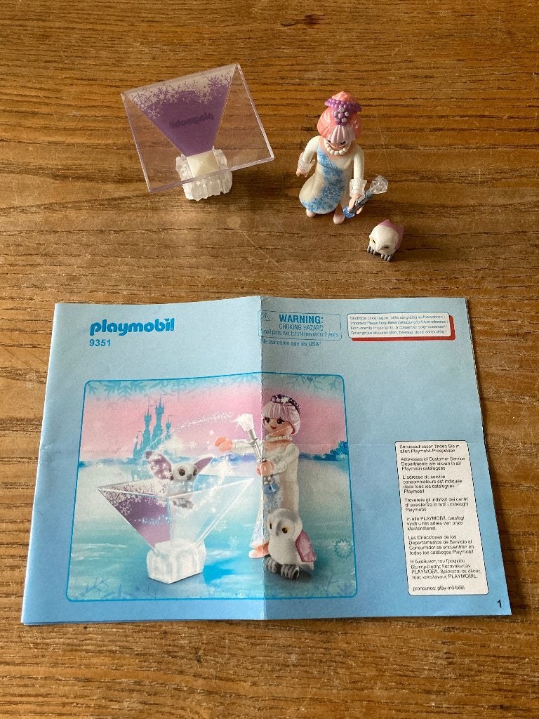 PLAYMOBIL Prinses IJsbloem - 9351 - zgan, Complete set, Ophalen of Verzenden, Zo goed als nieuw, Princess