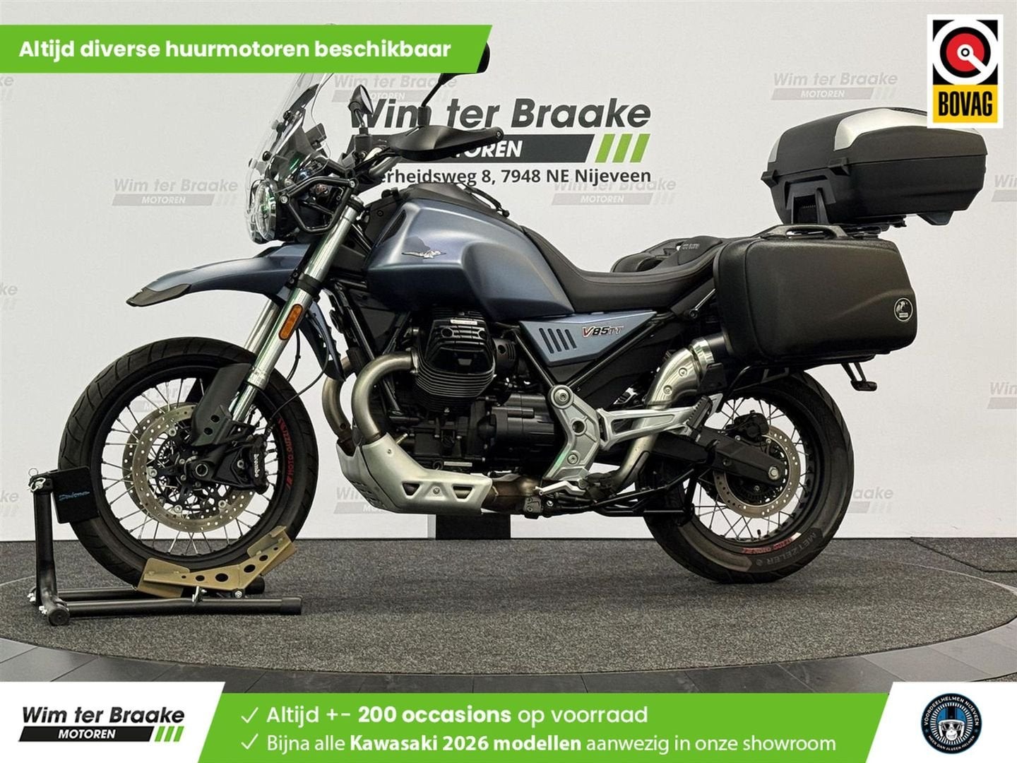 Moto Guzzi V 85 TT ABS (bj 2020) 24,618 km, Motoren, Motoren | Moto Guzzi, 853 cc, 2 cilinders, Motorrijbewijs A, Bedrijf