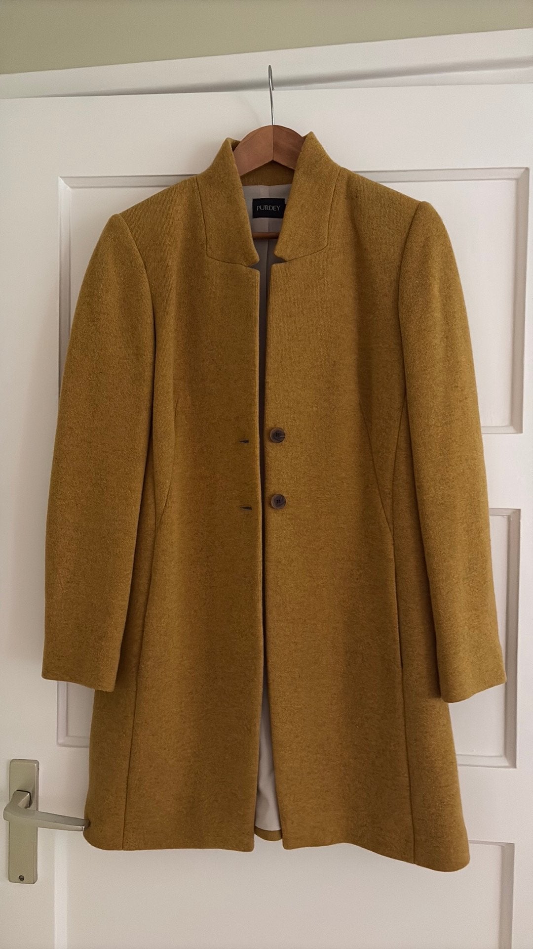 Okergele jas Purdey, Ophalen of Verzenden, Nieuw, Overige kleuren
