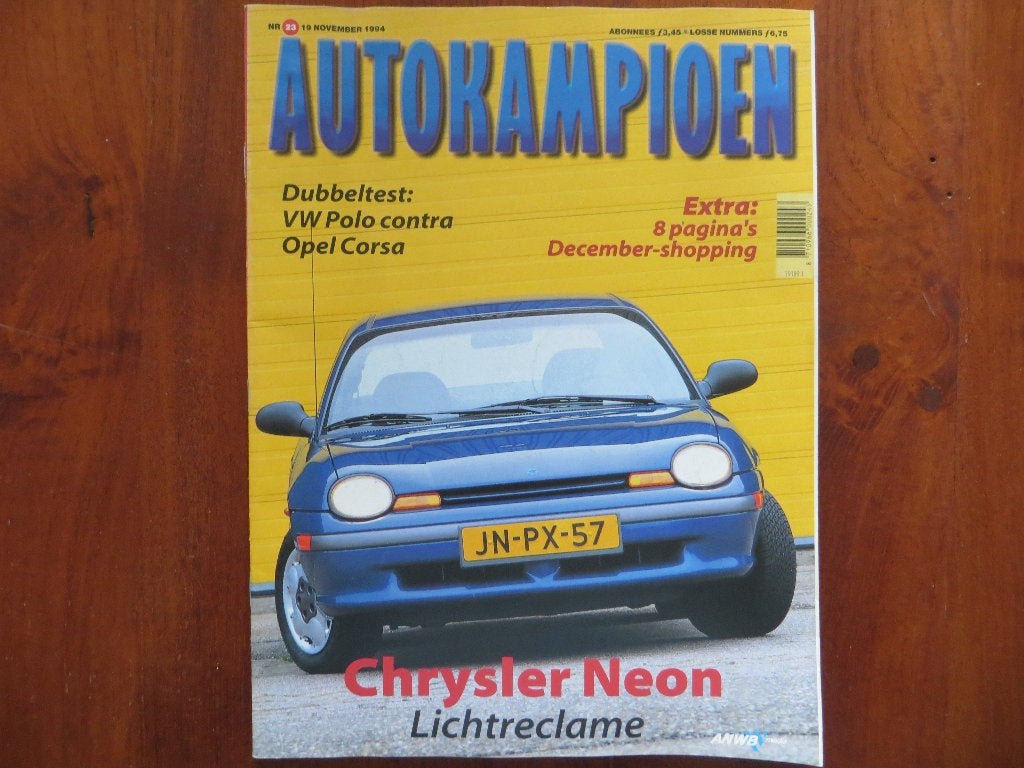 Autokampioen 23 1994 Kitcars, Chrysler Neon, Felicia, Polo, Ophalen of Verzenden, Nieuw, Volkswagen