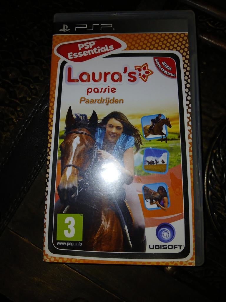 Laura's passie Paardrijden PSP, Avontuur en Actie, 1 speler, Ophalen of Verzenden, Zo goed als nieuw