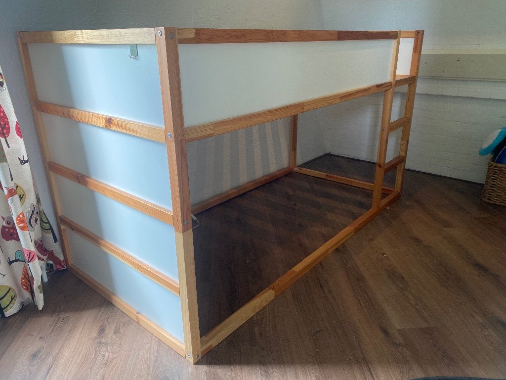 IKEA keerbaar bed half hoogslaper, Kinderen en Baby's, Ophalen, Gebruikt, Hoogslaper