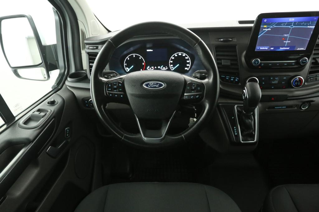 Ford Transit Custom 2.0 TDCI L2H1 | DC | 6-Zits | Aut. | Ada, Auto's, Euro 6, 4 cilinders, Wit, Bedrijf