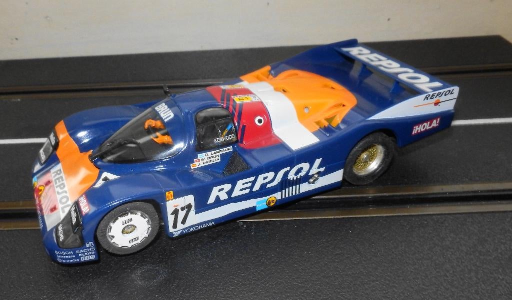SLOT,IT PORSCHE 962 "REPSOL", Ophalen of Verzenden, Gebruikt, Elektrisch, Overige merken