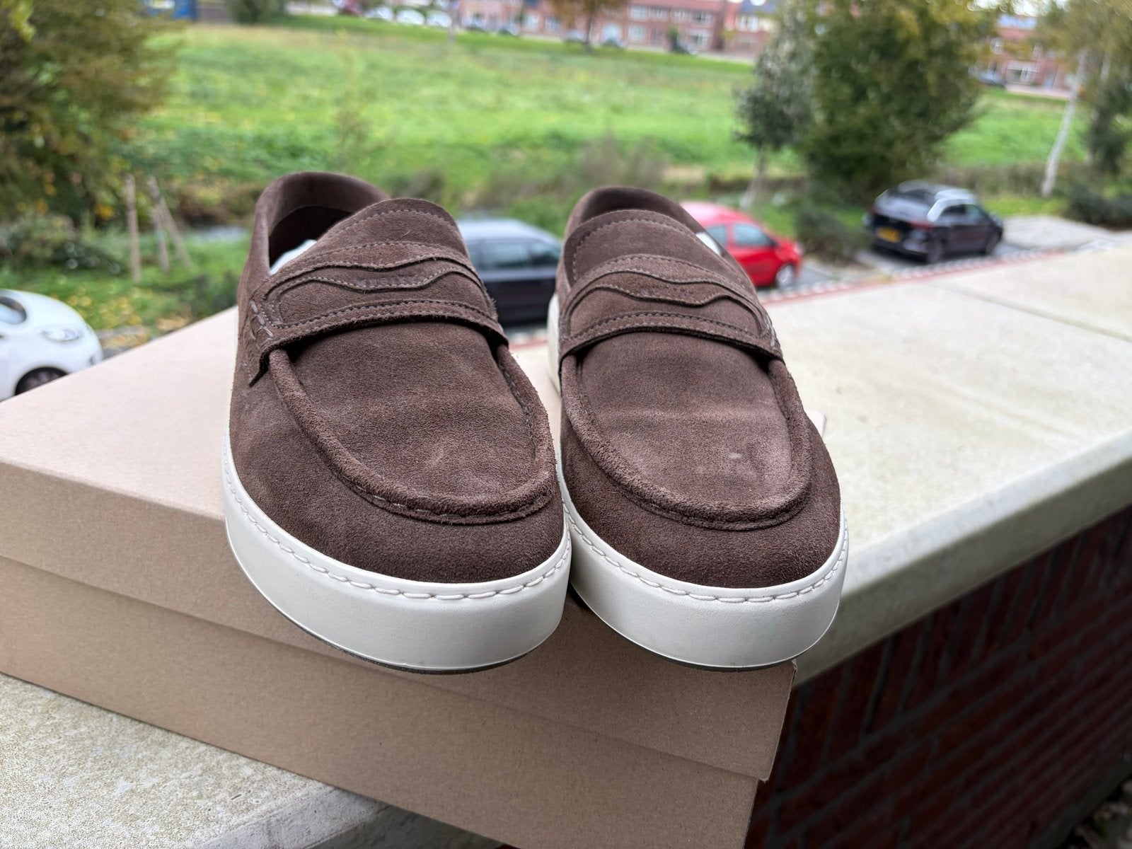 Nieuwe NUBIKK Jiro Gatsby loafers - Maat 44, Ophalen, Nieuw, Bruin, Loafers