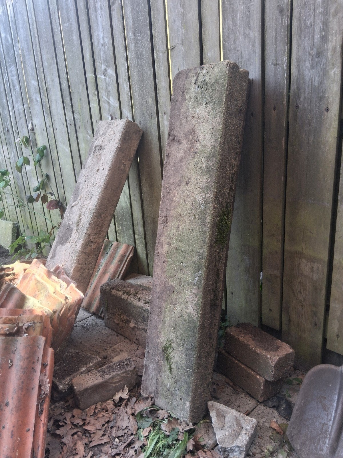 Gratis opsluitband, Ophalen, Beton, Klinkers