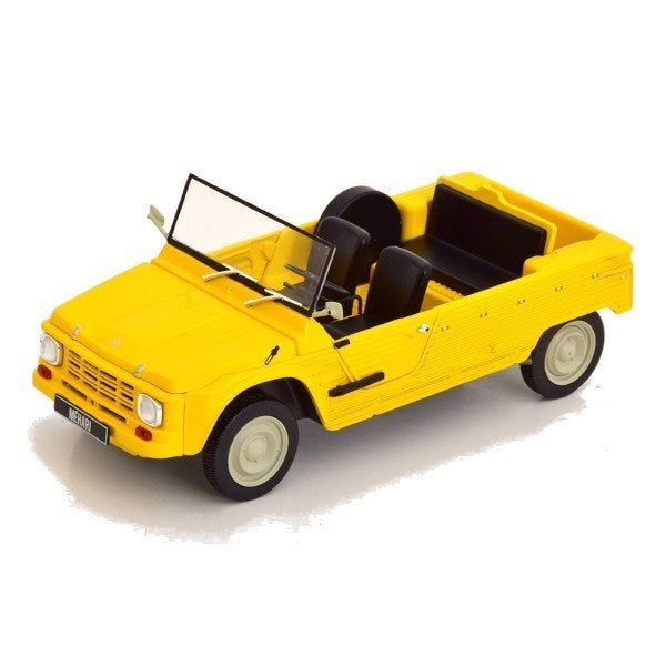 Citroen Mehari 1970 Geel Modelauto 1/24 Whitebox, Overige merken, Whitebox, Auto, Nieuw
