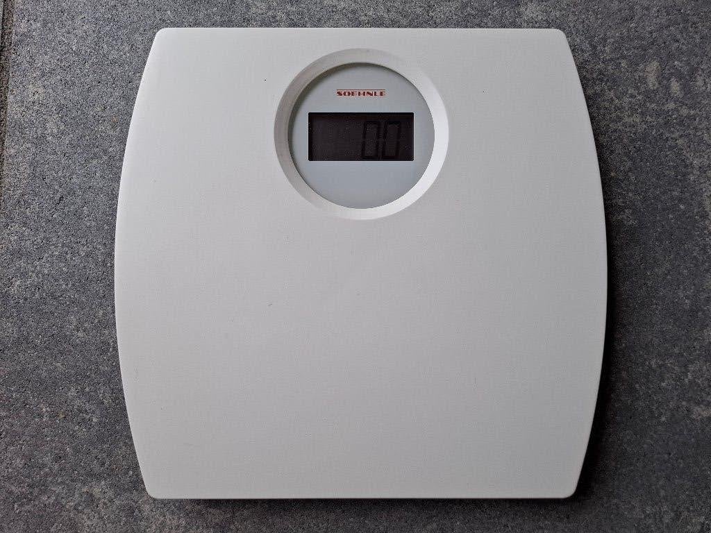 personenweegschaal, Ophalen, 100 kg of meer, Zo goed als nieuw, Personenweegschaal