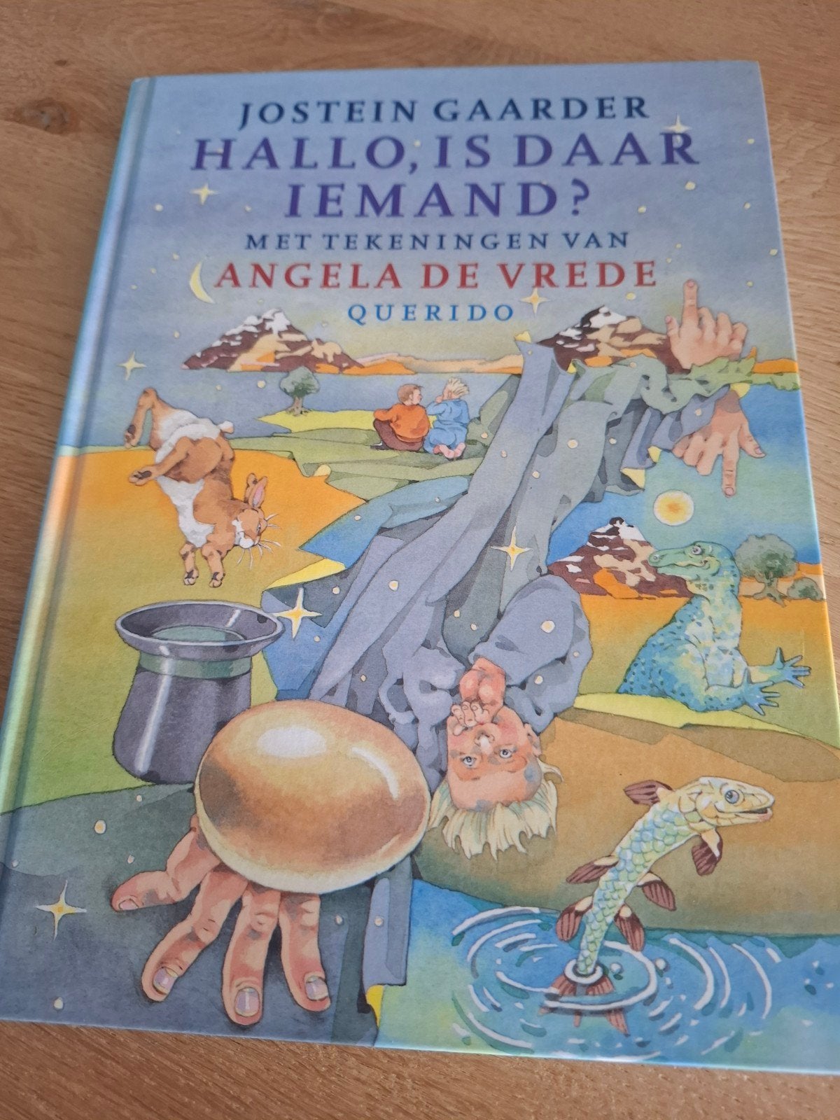 Hallo, is daar iemand? - Jostein Gaarder, Ophalen of Verzenden, Zo goed als nieuw, Jostein Gaarder, Fictie algemeen